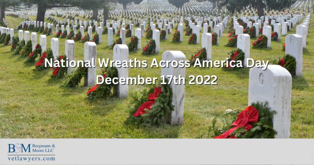 National Wreaths Across America Day
December 17th 2022