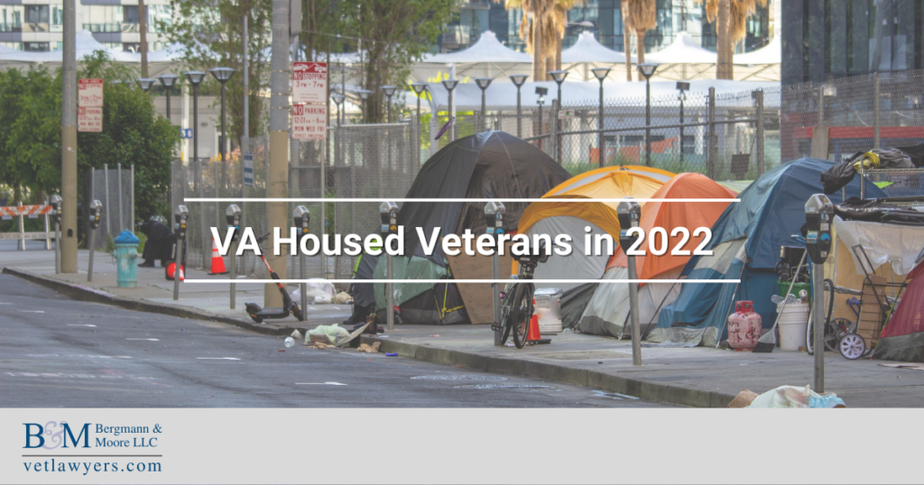 VA Housed Veterans in 2022