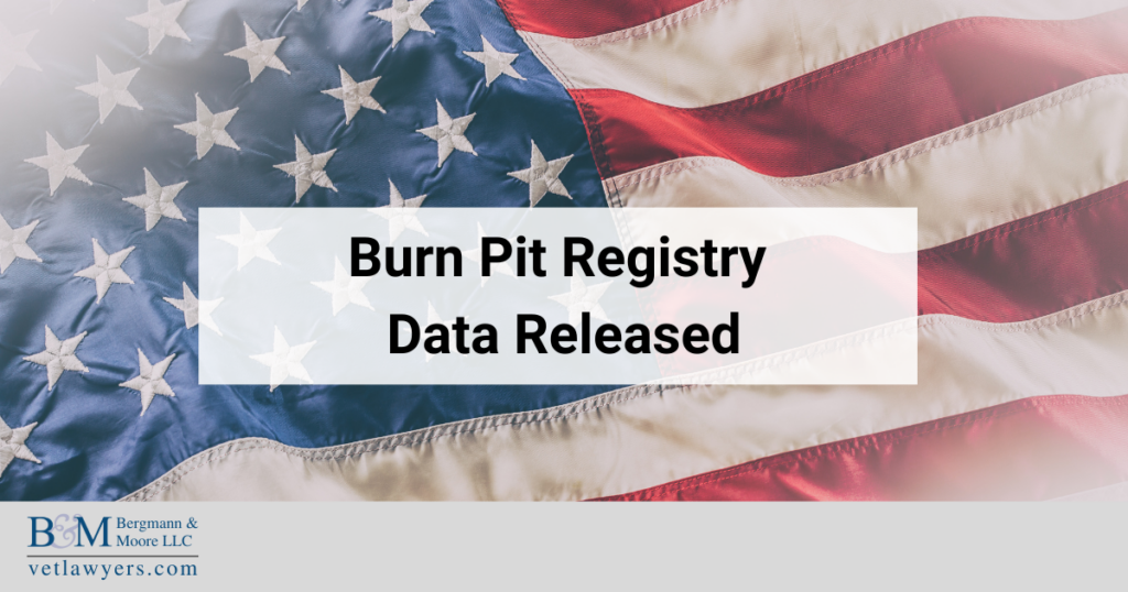 Burn Pit Registry Data Released